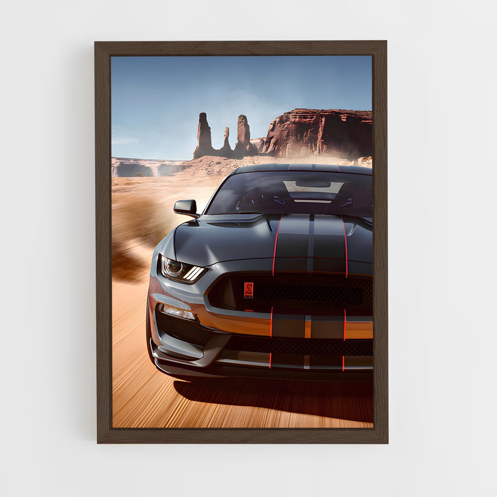 ap-gt350r-2 cadre Bois foncé