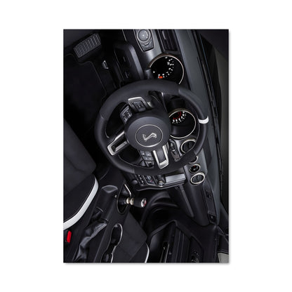 Poster Intérieur GT350R