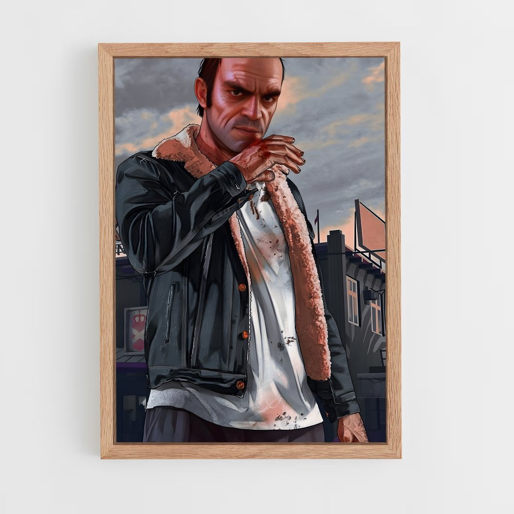 ap-gta v-5 cadre Bois clair