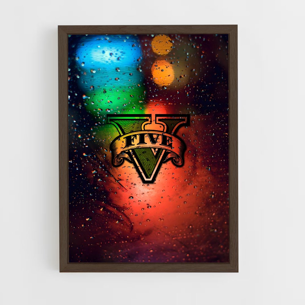 ap-gta v-6 cadre Bois foncé