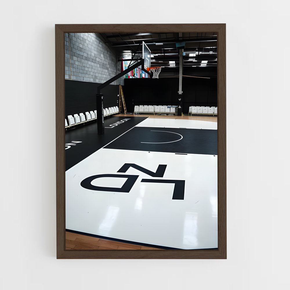 ap-guangzhou loong lions basketball-2 cadre Bois foncé