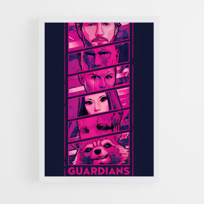 ap-guardians of the galaxy-7 cadre Blanc