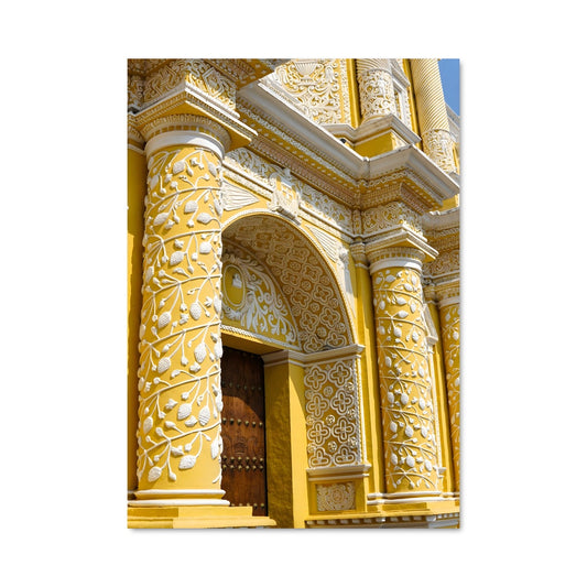 Poster Église Jaune de Carthagène