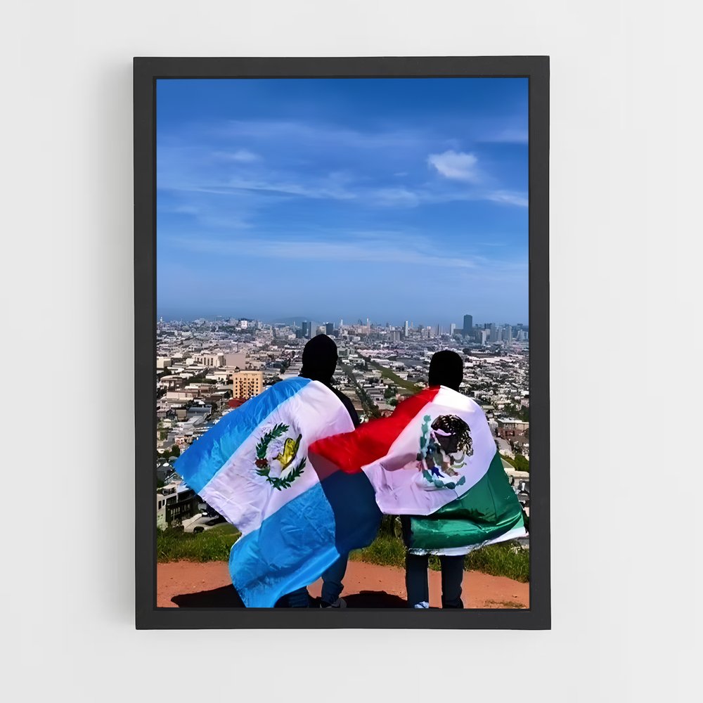 ap-guatemala flag-2 cadre Noir
