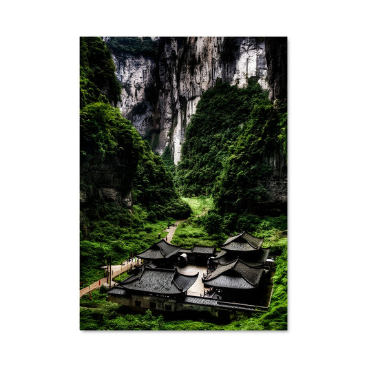 Poster Village des Karsts