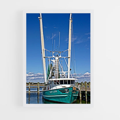 ap-gulf shrimp boats-1 cadre Blanc