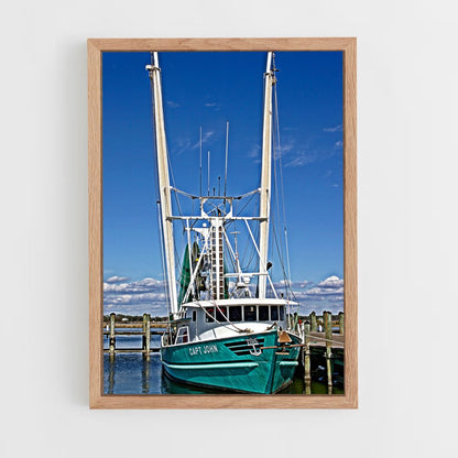 ap-gulf shrimp boats-1 cadre Bois clair