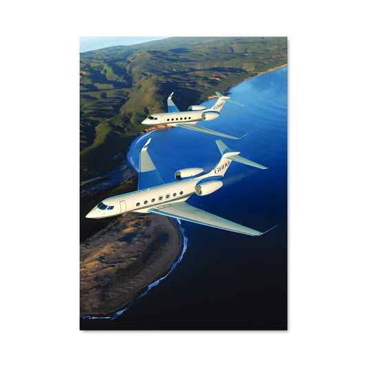 Poster Gulfstream g550 80990