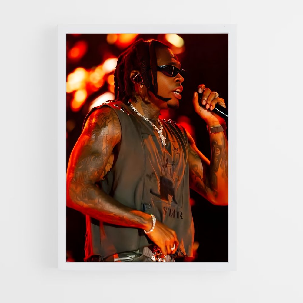ap-gunna-3 cadre Blanc