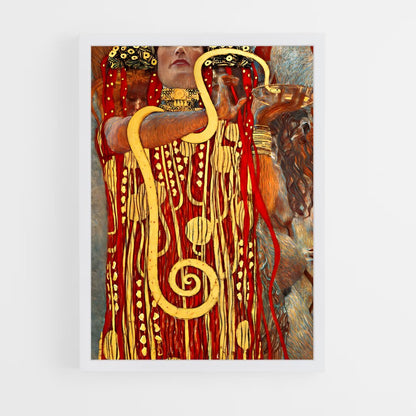ap-gustav klimt-1 cadre Blanc