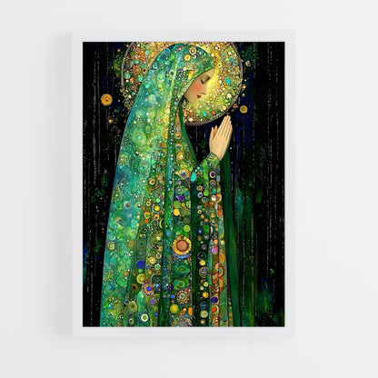 ap-gustav klimt-6 cadre Blanc