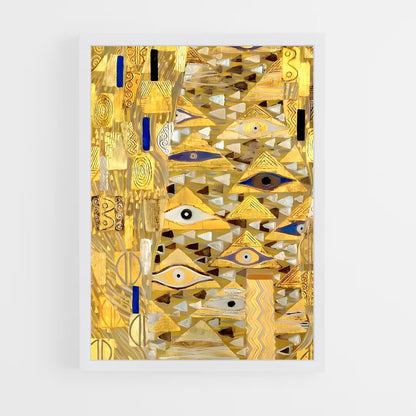 ap-gustav klimt-9 cadre Blanc