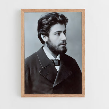 ap-gustav mahler-1 cadre Bois clair