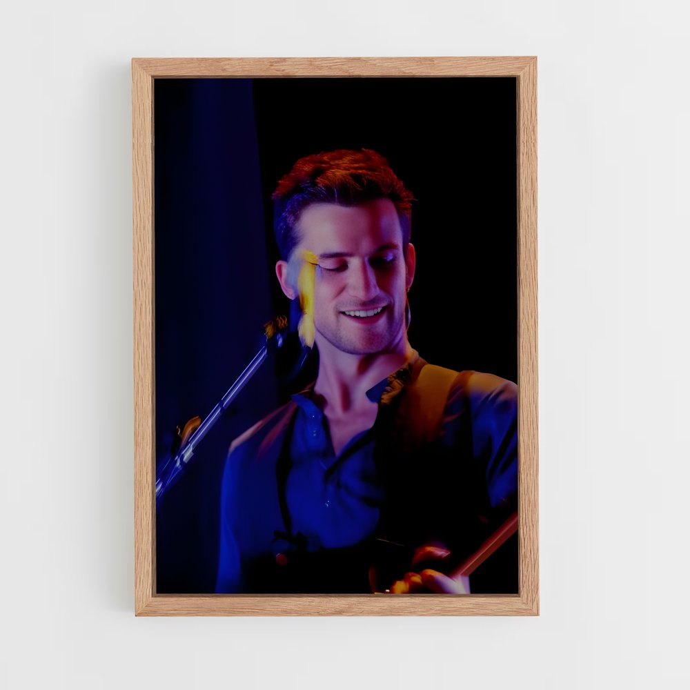 ap-guy berryman-2 cadre Bois clair