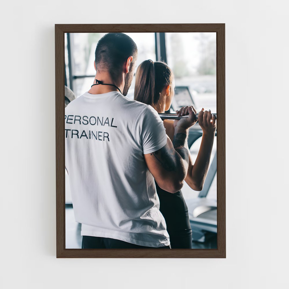 ap-gym trainer-4 cadre Bois foncé