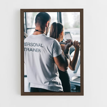 ap-gym trainer-4 cadre Bois foncé