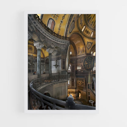 ap-hagia sophia-11 cadre Blanc