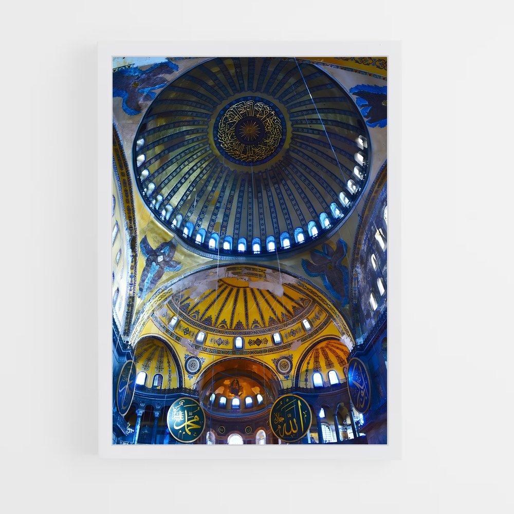 ap-hagia sophia-12 cadre Blanc