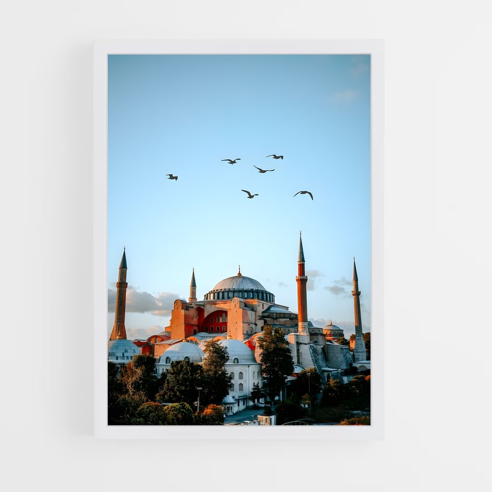 ap-hagia sophia-5 cadre Blanc