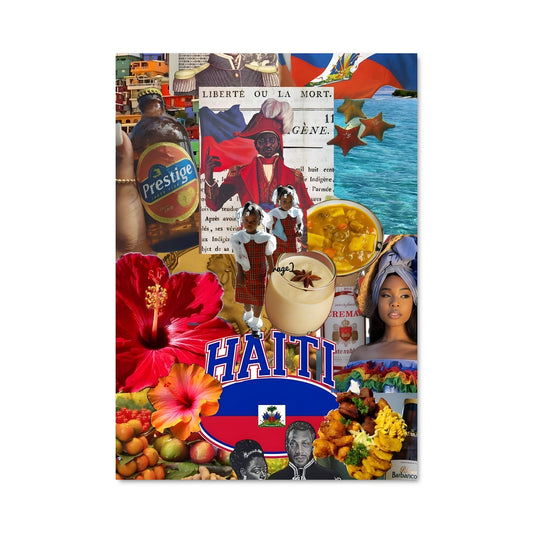 Poster Couleurs d'Haiti