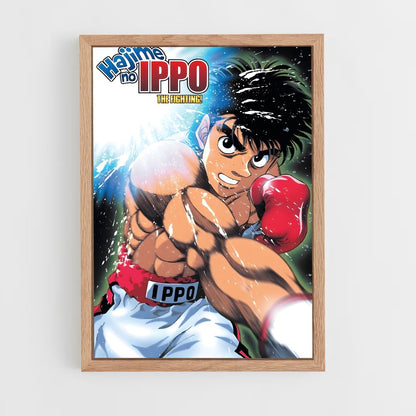 ap-hajime no ippo-3 cadre Bois clair