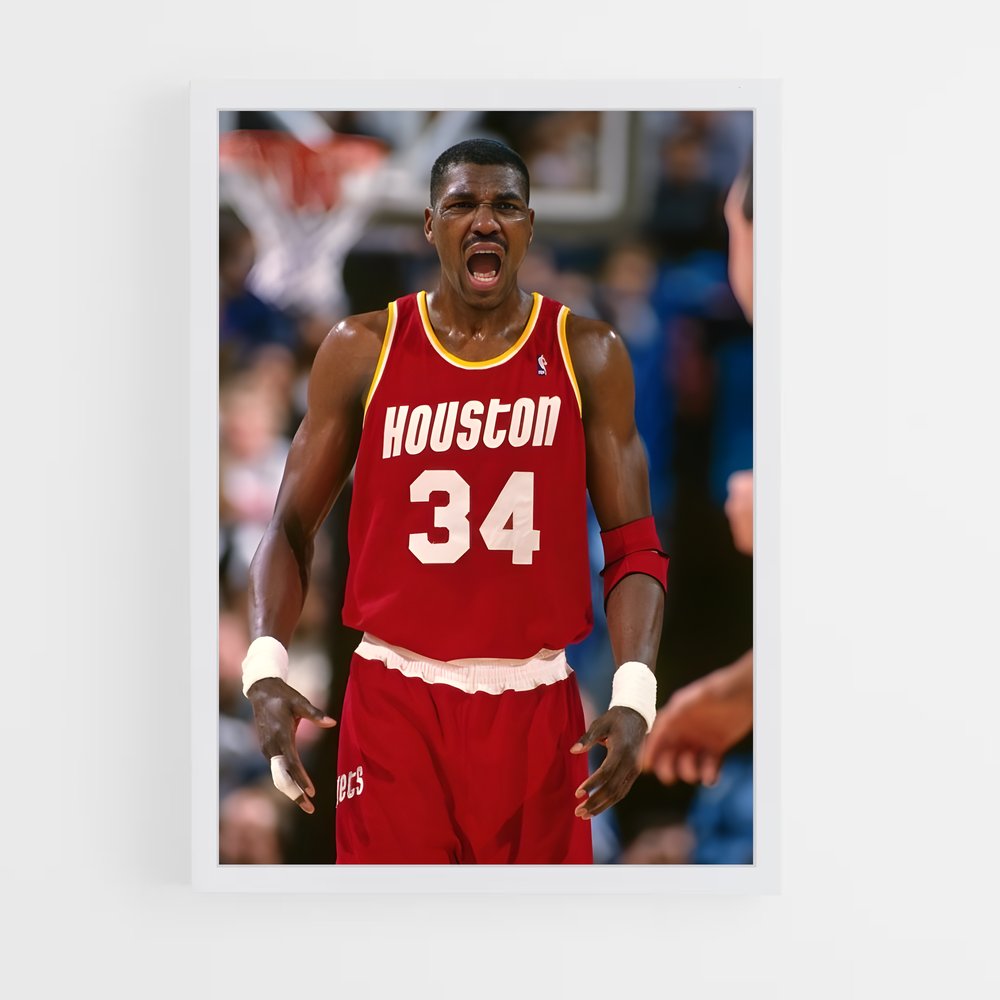 ap-hakeem olajuwon-6 cadre Blanc