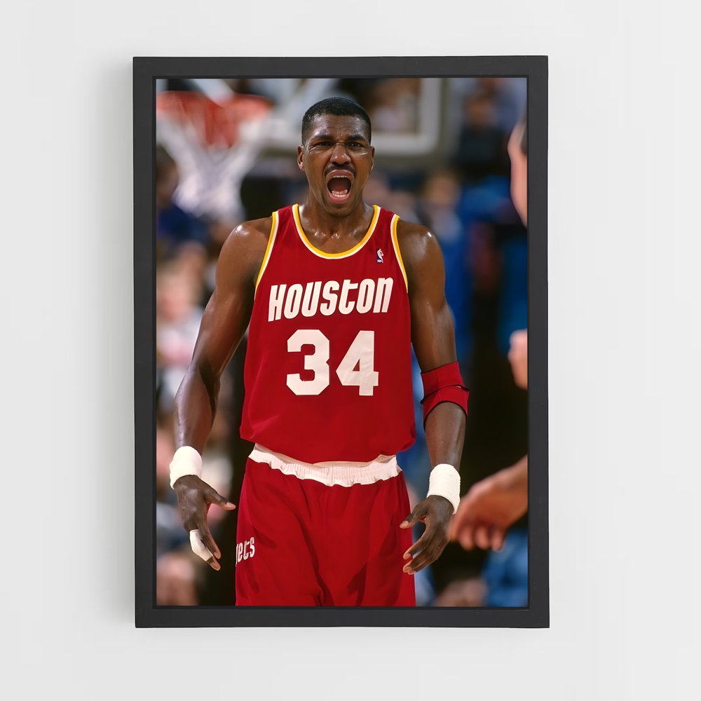 ap-hakeem olajuwon-6 cadre Noir