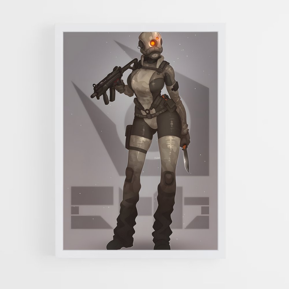 ap-half life-3 cadre Blanc