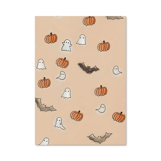 Poster Citrouilles Fantomatiques