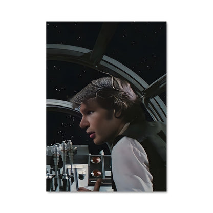 Poster Galactique Voyageur
