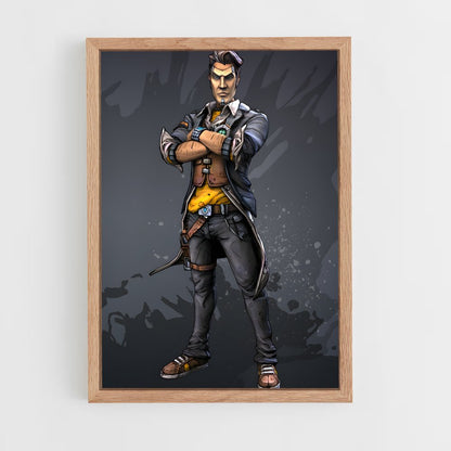 ap-handsome jack-1 cadre Bois clair