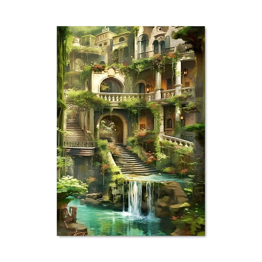 Poster Oasis Cachée