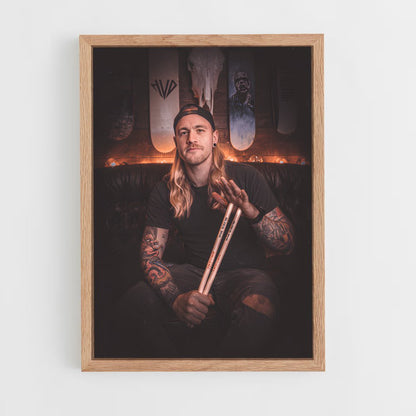 ap-hannes van dahl-1 cadre Bois clair