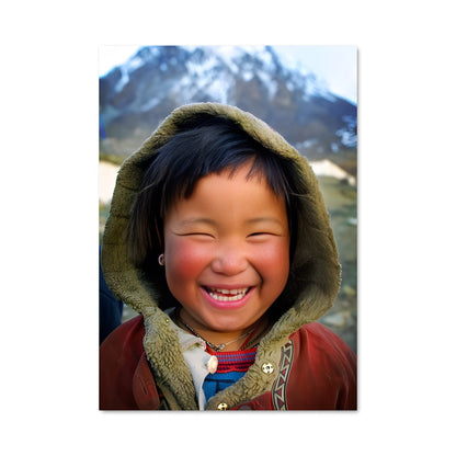 Poster Montagne Rayonnante