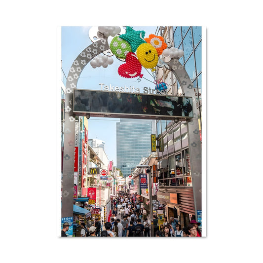 Poster Rue Harajuku