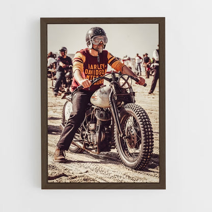 ap-harley race-1 cadre Bois foncé