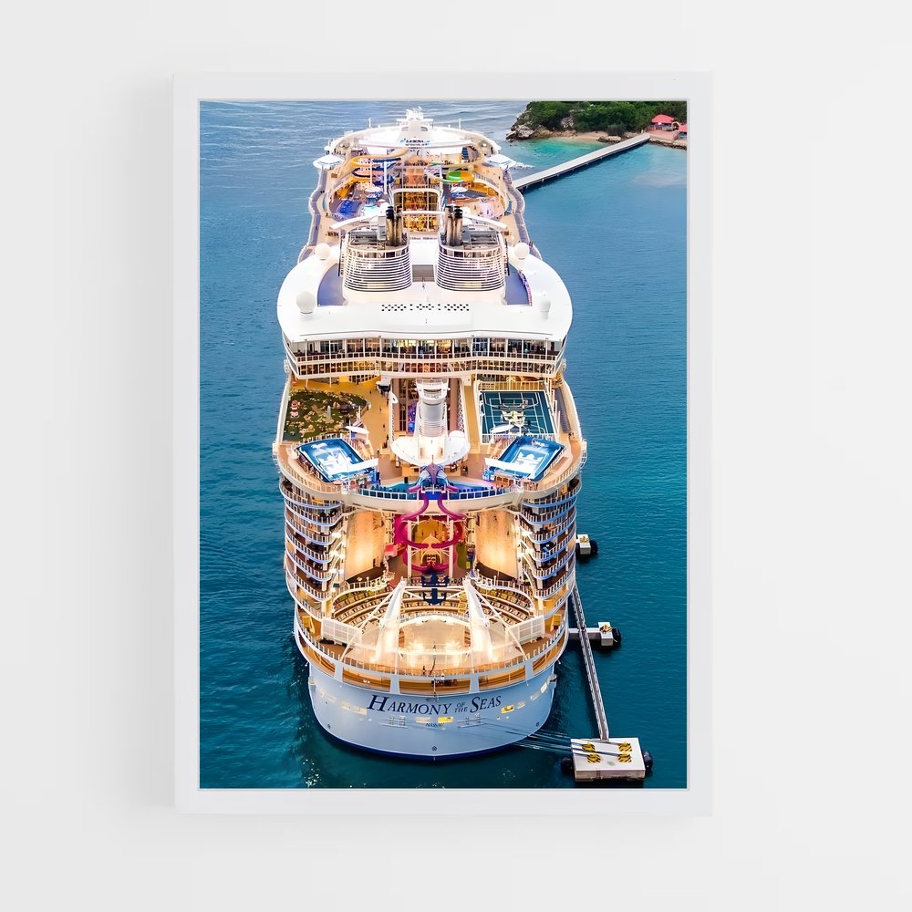 ap-harmony of the seas-1 cadre Blanc