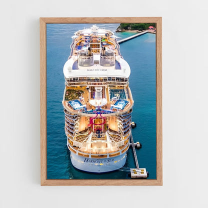 ap-harmony of the seas-1 cadre Bois clair