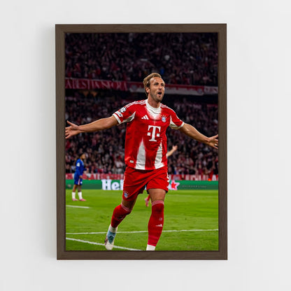 ap-harry kane-3 cadre Bois foncé