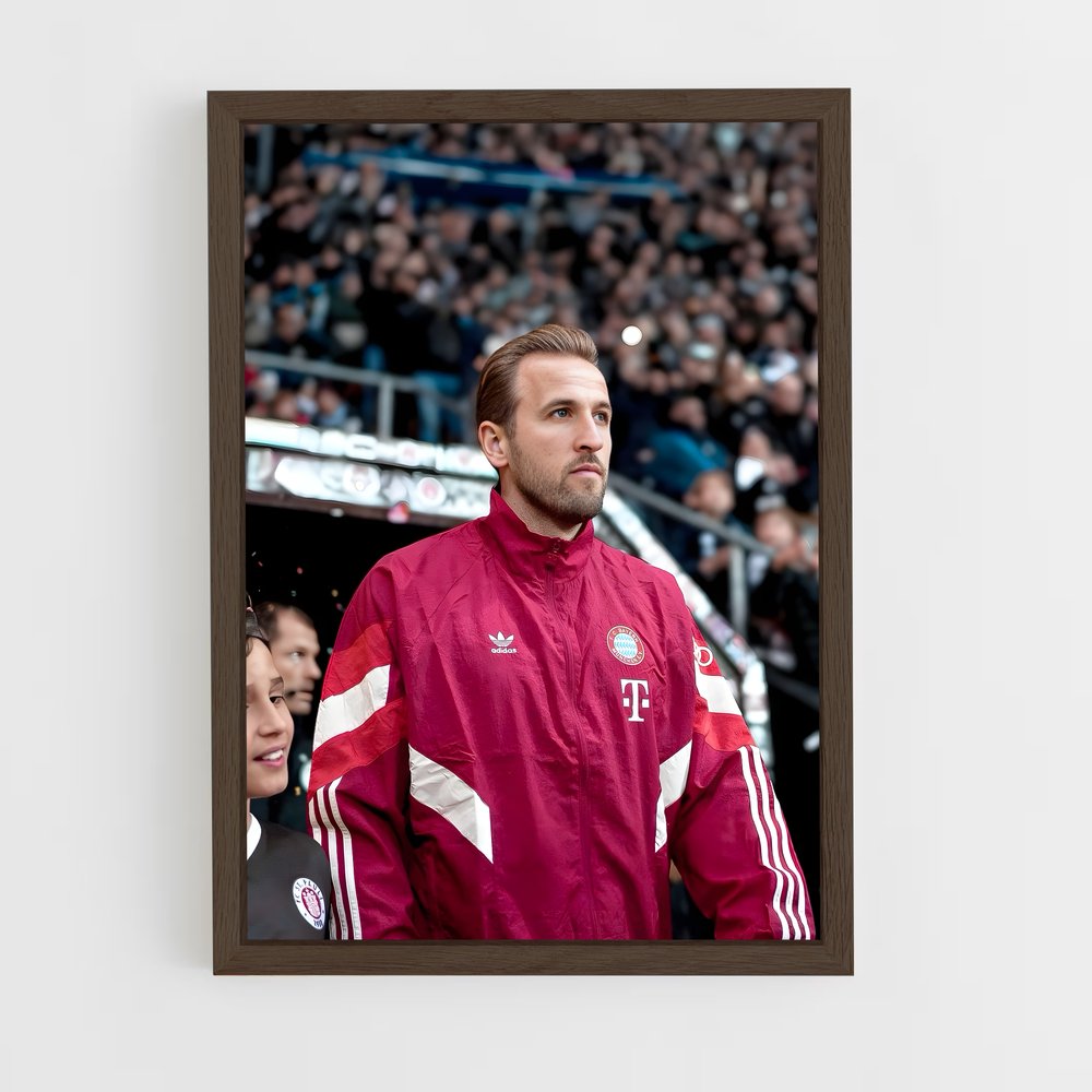 ap-harry kane-6 cadre Bois foncé