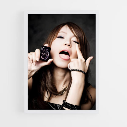 ap-haruna ono-2 cadre Blanc