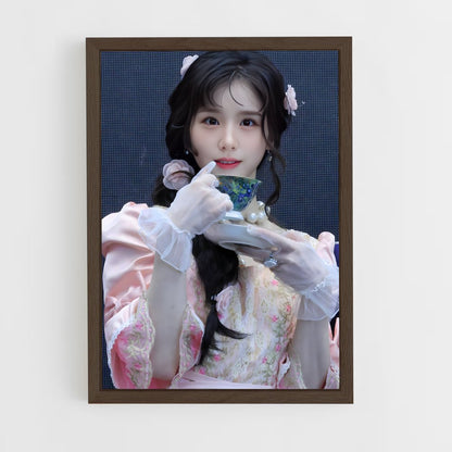 ap-heejin-8 cadre Bois foncé