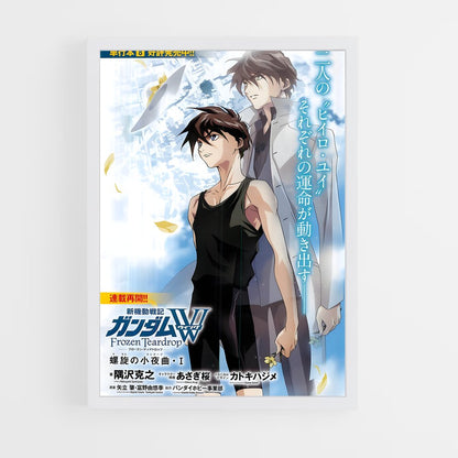 ap-heero yuy-4 cadre Blanc