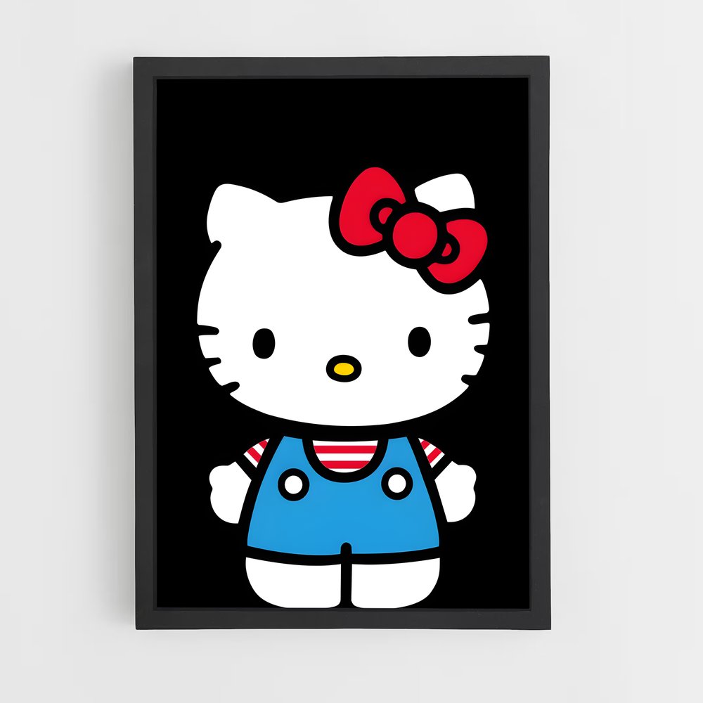 ap-hello kitty-8 cadre Noir