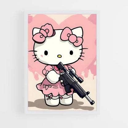 ap-hello kitty-9 cadre Blanc