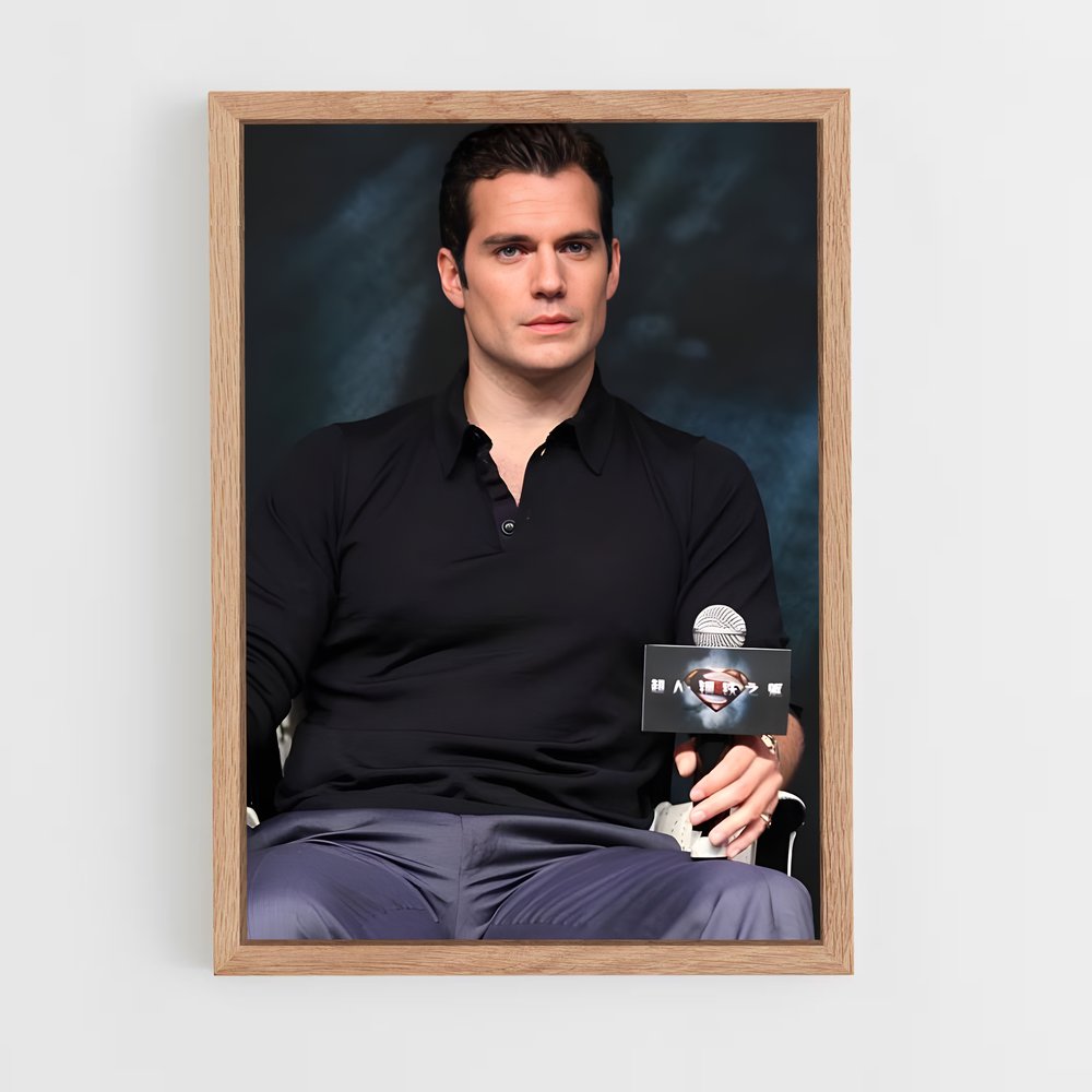ap-henry cavill-5 cadre Bois clair