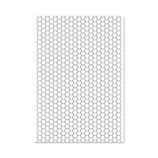 Poster Hexagone Harmonique