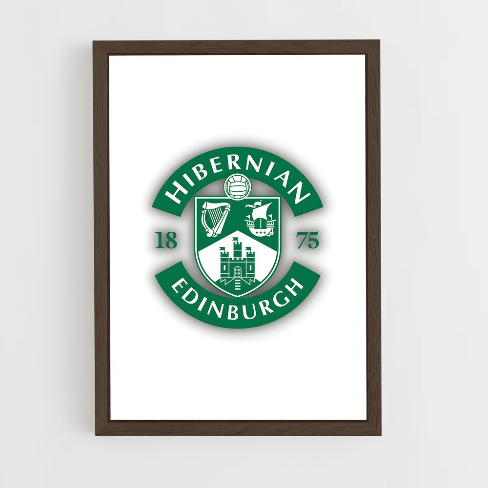 ap-hibernian fc-3 cadre Bois foncé
