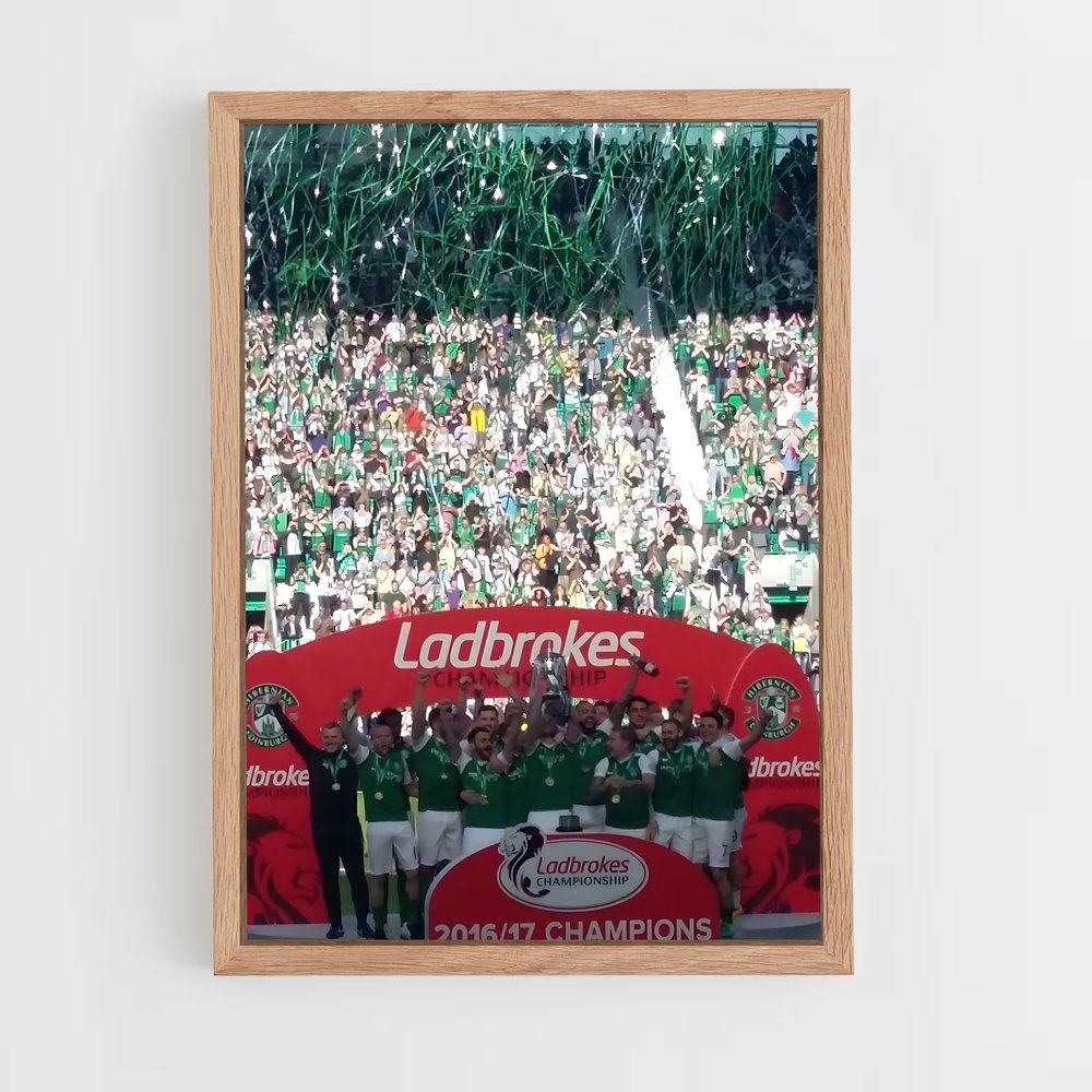 ap-hibernian fc-4 cadre Bois clair