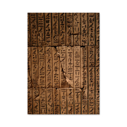 Poster Écriture Ancienne